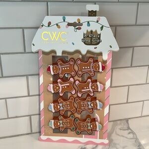 🫚🎄Cute. Gingerbread.Bag Clips.